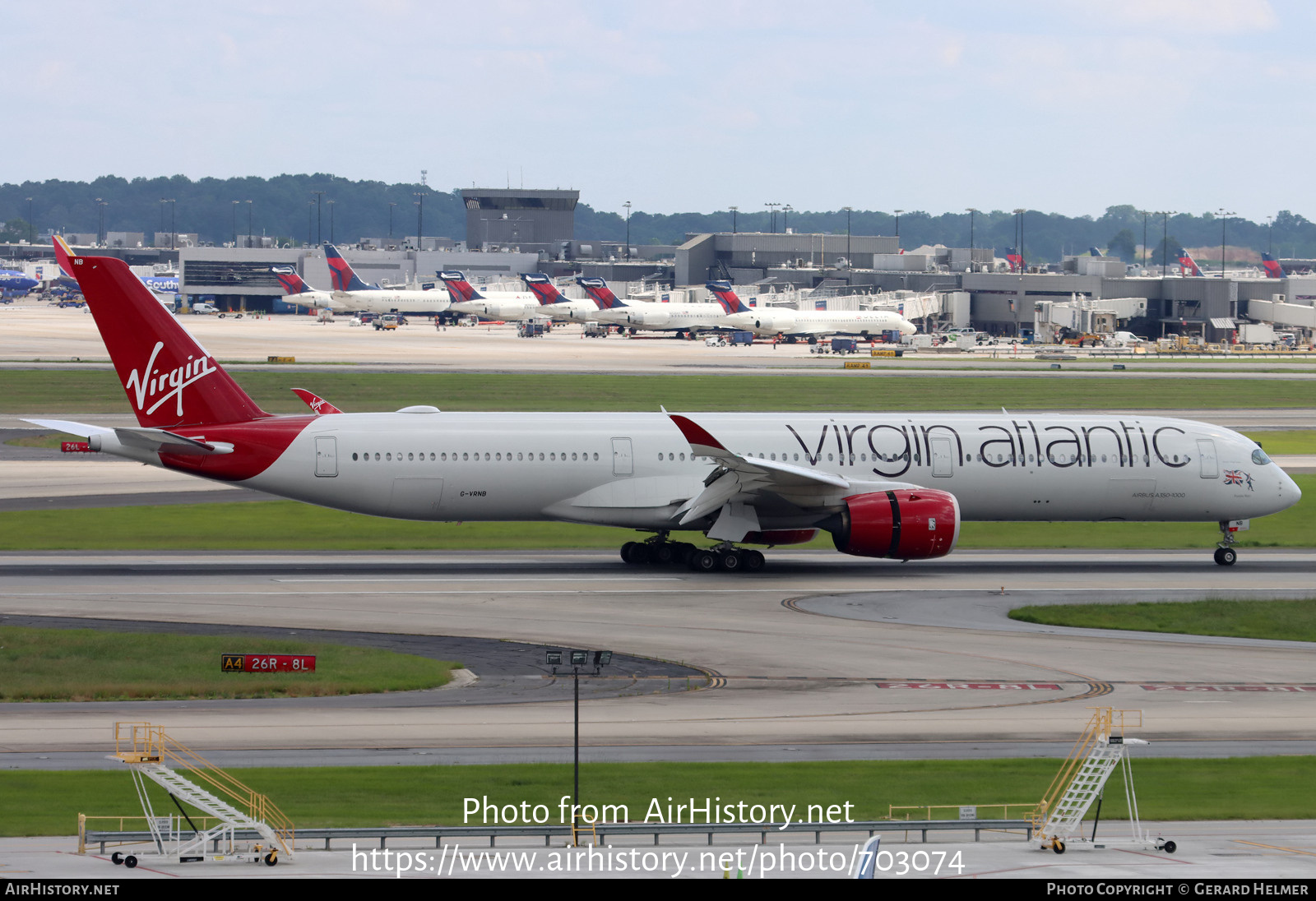 Aircraft Photo of G-VRNB | Airbus A350-1041 | Virgin Atlantic Airways | AirHistory.net #703074