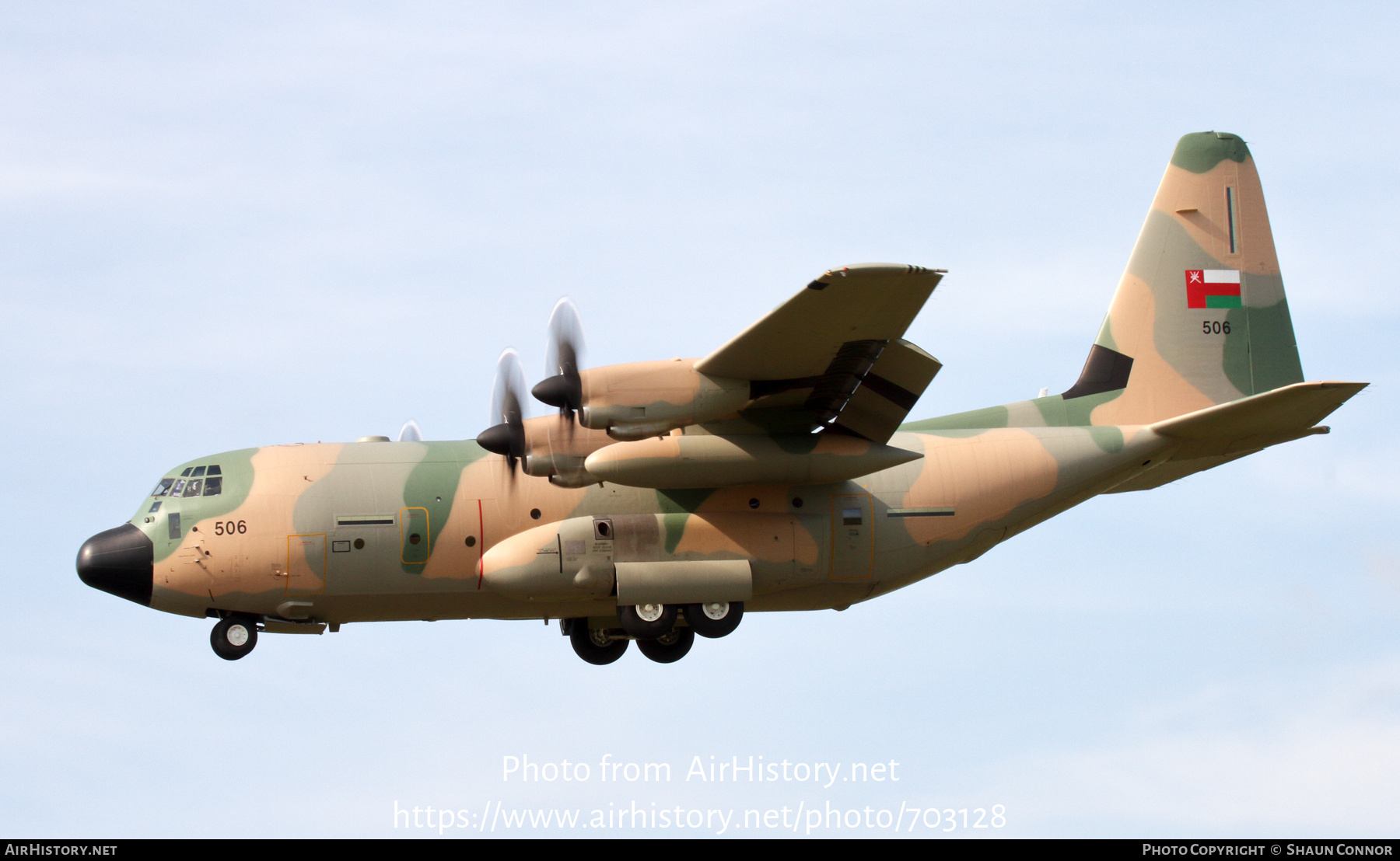 Aircraft Photo of 506 | Lockheed Martin C-130J Hercules | Oman - Air Force | AirHistory.net #703128