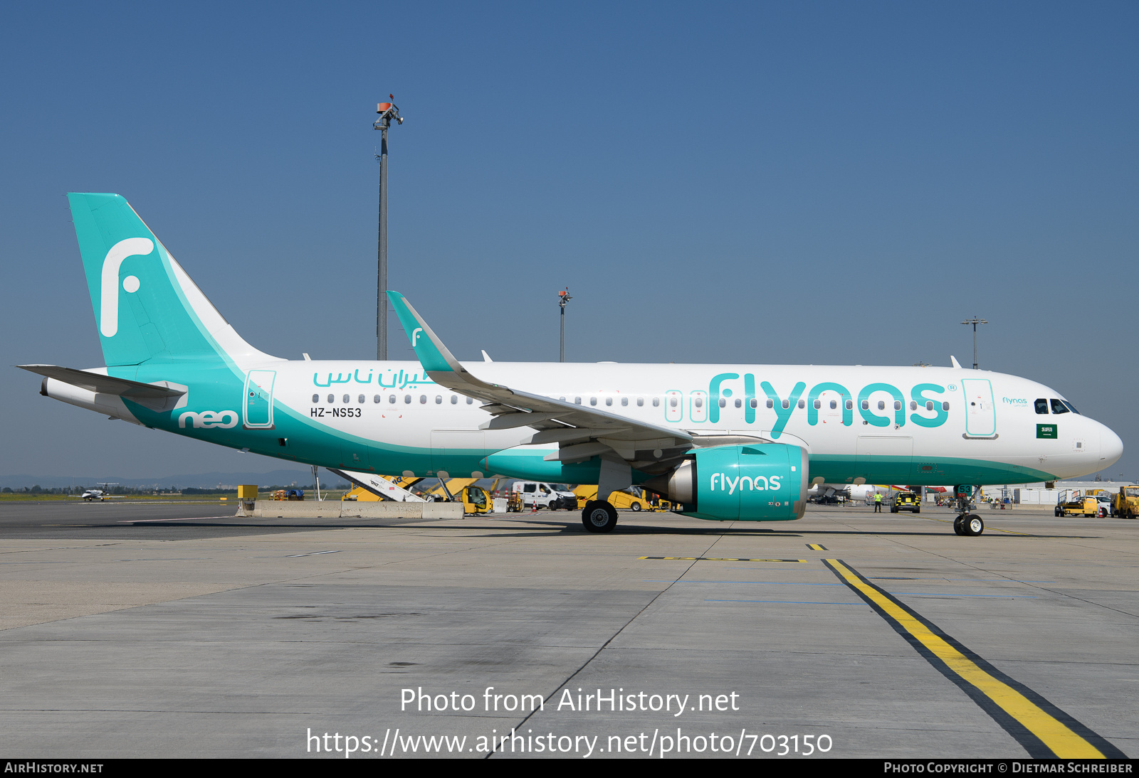 Aircraft Photo of HZ-NS53 | Airbus A320-251N | Flynas | AirHistory.net #703150