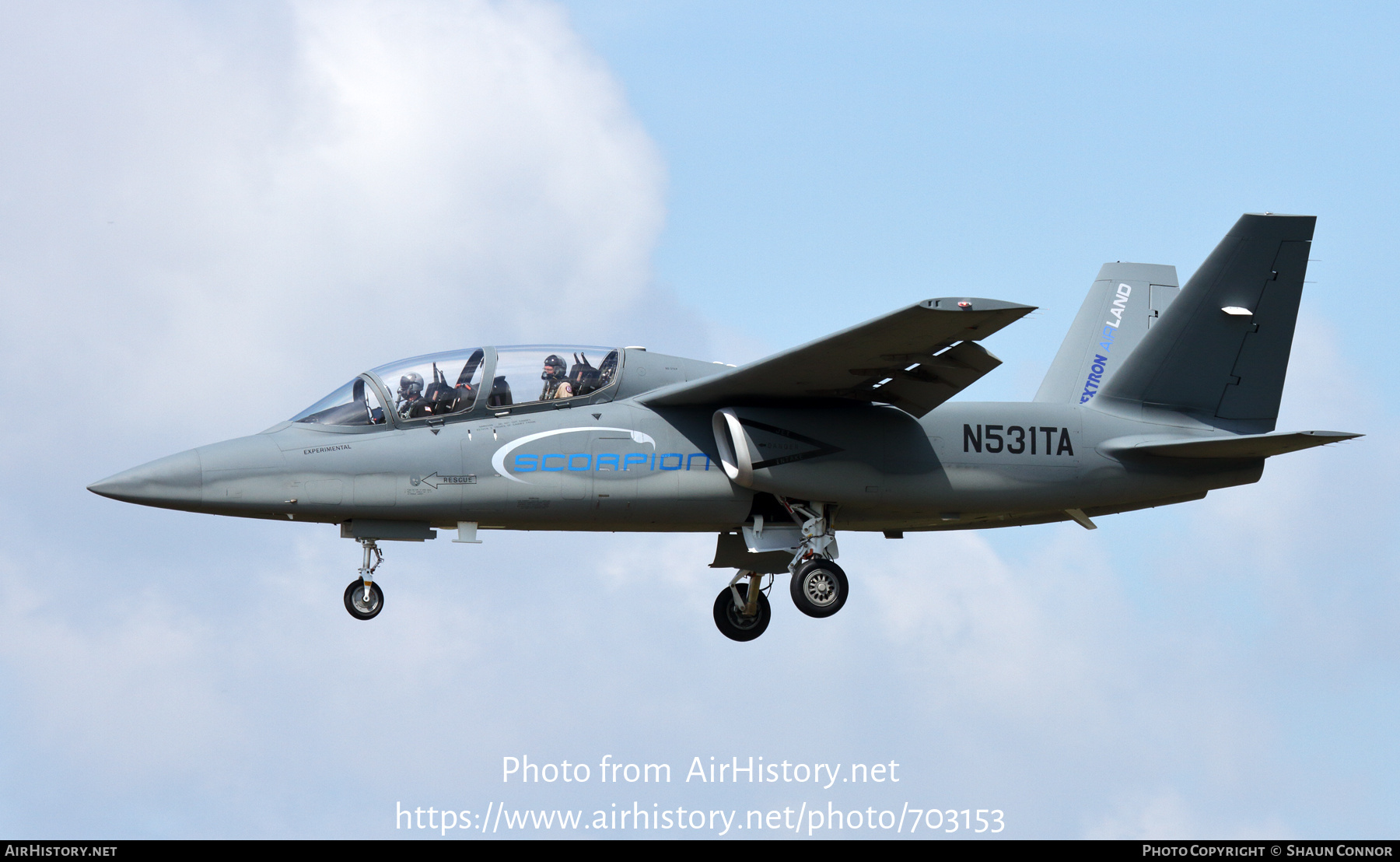 Aircraft Photo of N531TA | Cessna E530 Scorpion | Textron AirLand | AirHistory.net #703153