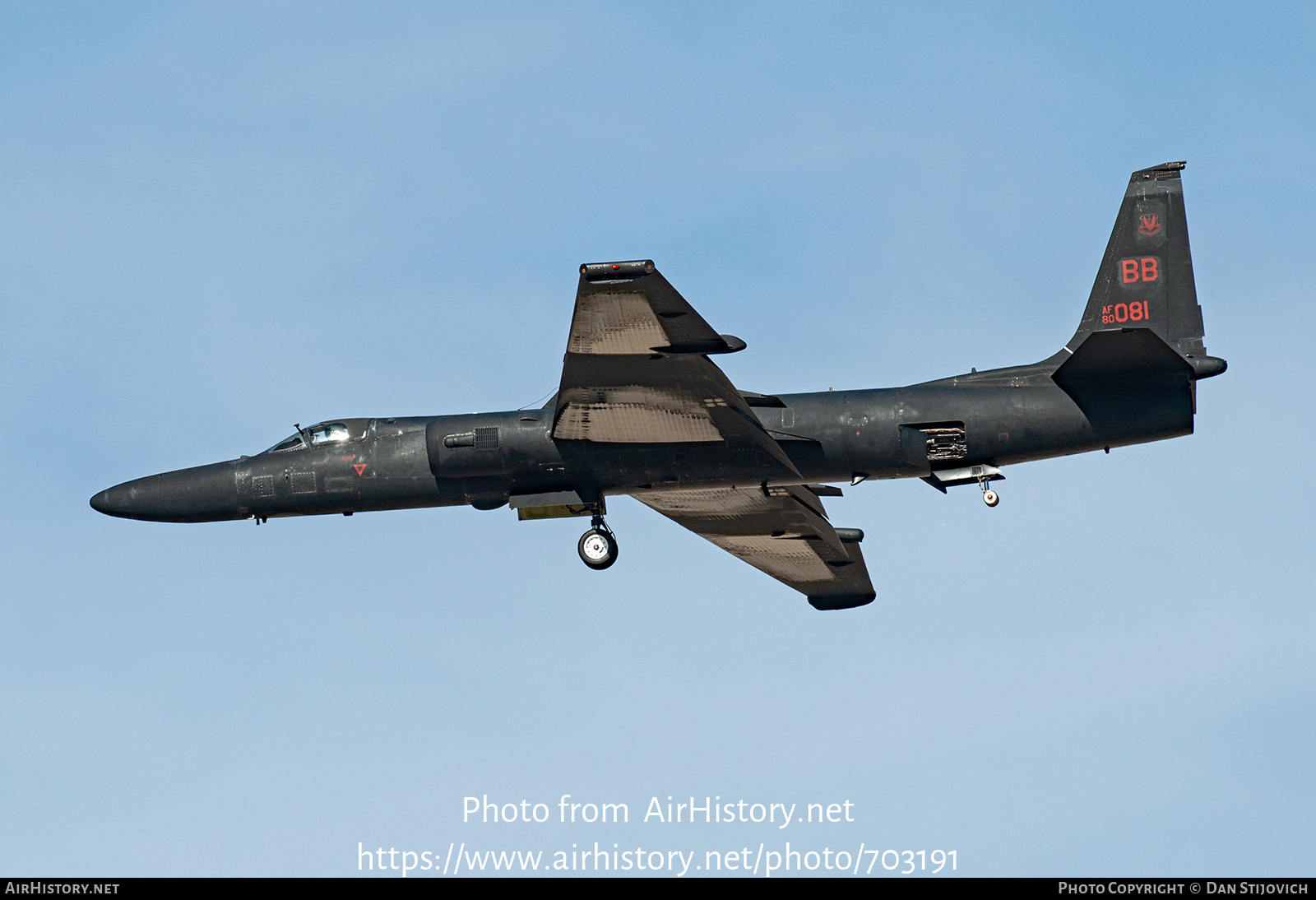 Aircraft Photo of 80-1081 / AF80-081 | Lockheed U-2S | USA - Air Force | AirHistory.net #703191