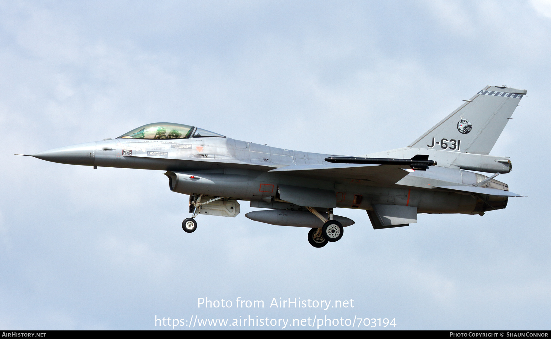 Aircraft Photo of J-631 | General Dynamics F-16AM Fighting Falcon | Netherlands - Air Force | AirHistory.net #703194