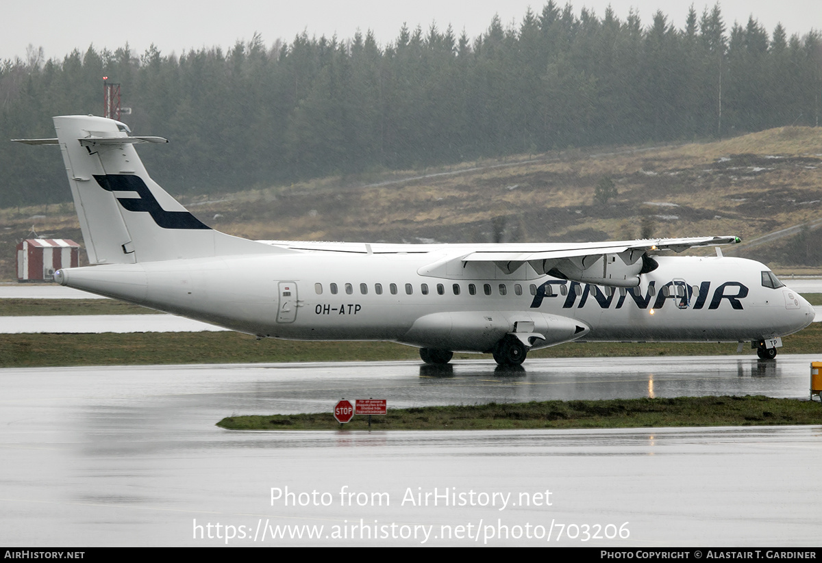 Aircraft Photo of OH-ATP | ATR ATR-72-500 (ATR-72-212A) | Finnair | AirHistory.net #703206