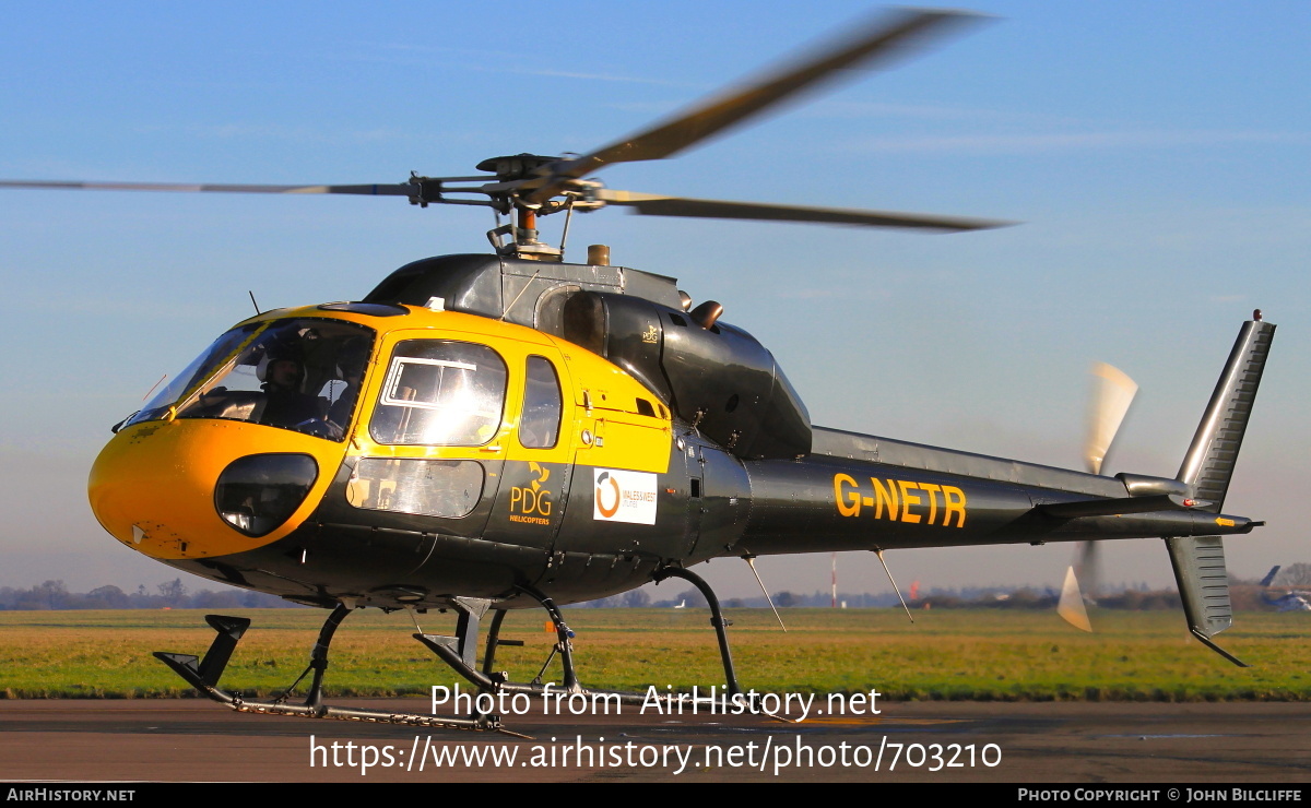 Aircraft Photo of G-NETR | Aerospatiale AS-355F-1 Ecureuil 2 | PDG Helicopters | AirHistory.net #703210