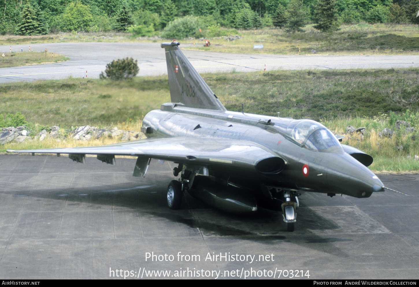 Aircraft Photo of A-008 | Saab F-35 Draken | Denmark - Air Force | AirHistory.net #703214