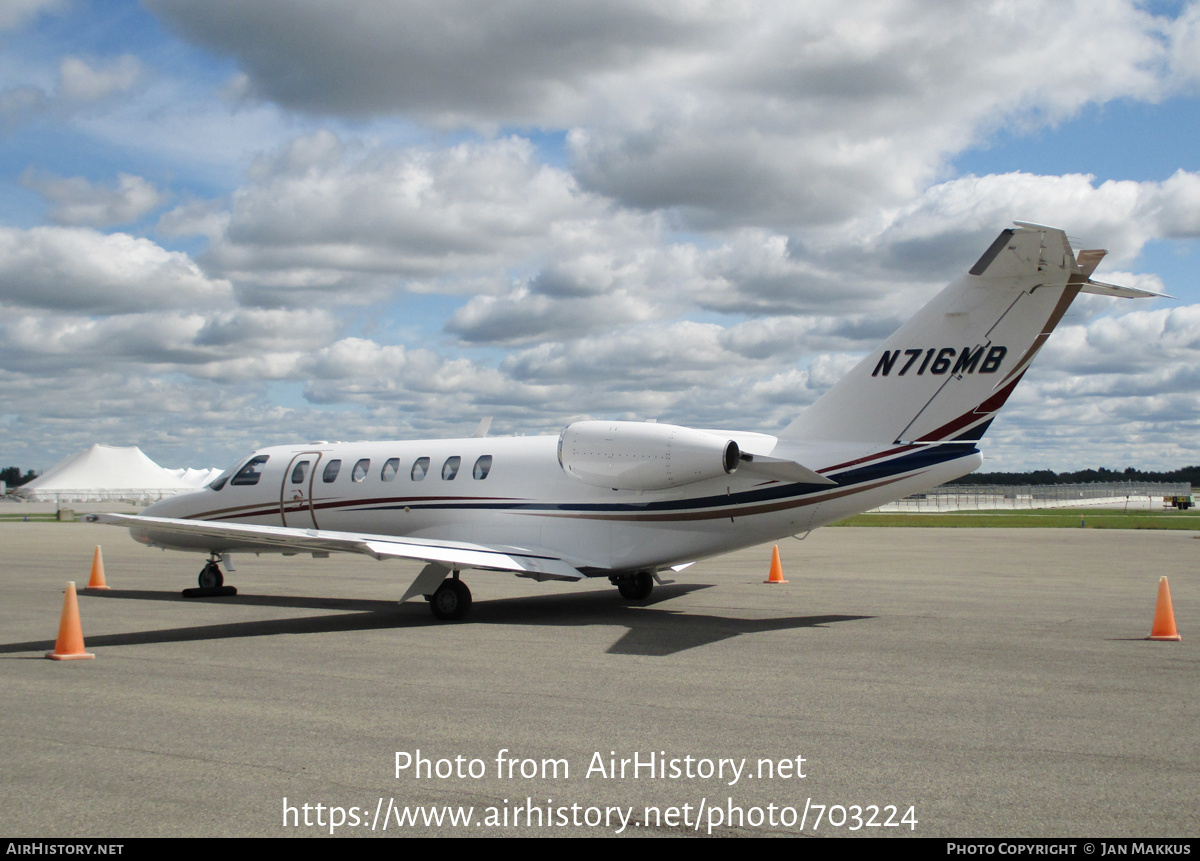 Aircraft Photo of N716MB | Cessna 525B CitationJet CJ3 | AirHistory.net #703224