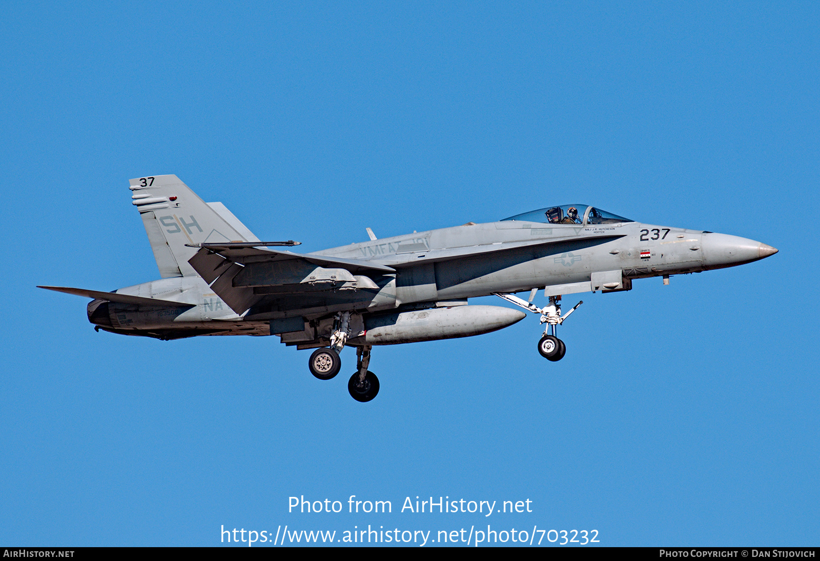 Aircraft Photo of 163508 | McDonnell Douglas F/A-18C Hornet | USA - Marines | AirHistory.net #703232