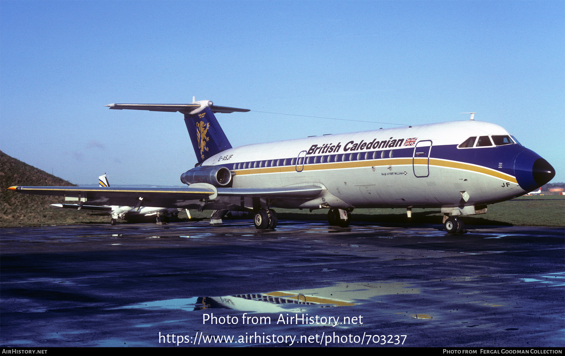 Aircraft Photo of G-ASJF | BAC 111-201AC One-Eleven | British Caledonian Airways | AirHistory.net #703237