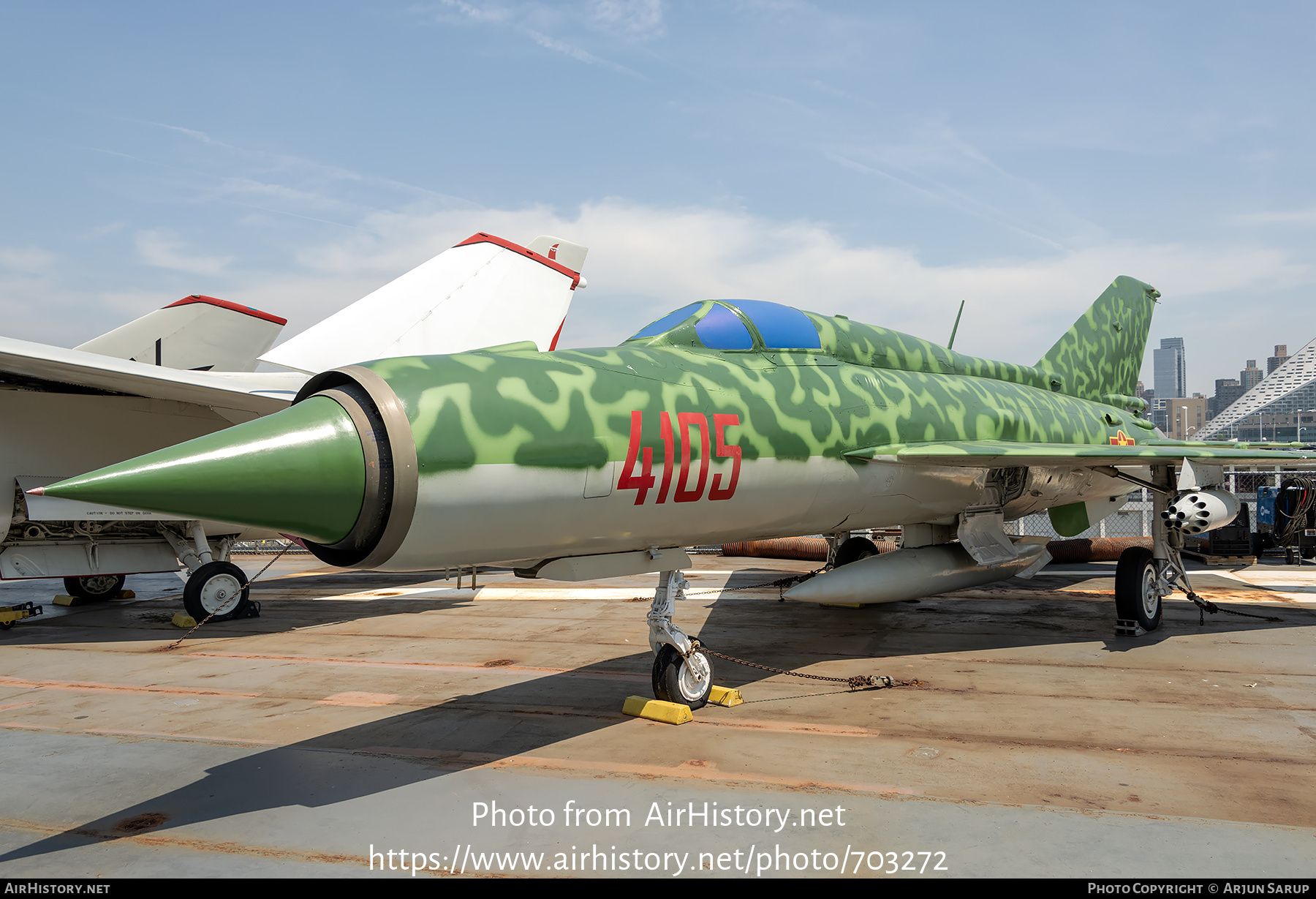 Aircraft Photo of 4105 | Mikoyan-Gurevich MiG-21PFM | Vietnam - Air Force | AirHistory.net #703272