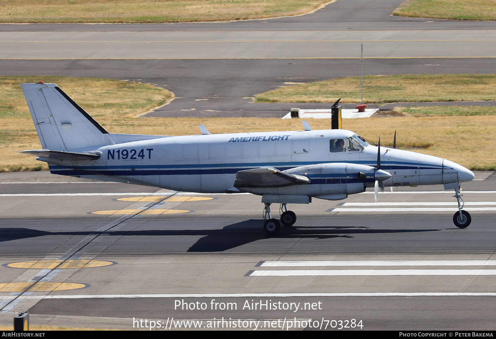 Aircraft Photo of N1924T | Beech 99A Airliner | Ameriflight | AirHistory.net #703284