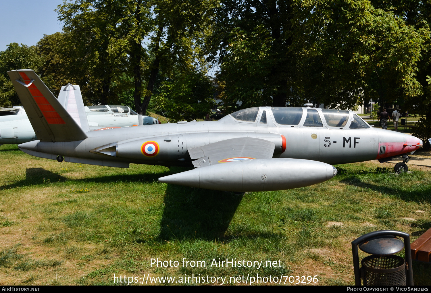 Aircraft Photo of 458 | Fouga CM-170R Magister | France - Air Force | AirHistory.net #703296