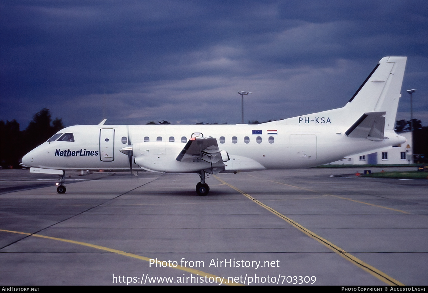 Aircraft Photo of PH-KSA | Saab 340B | Netherlines | AirHistory.net #703309