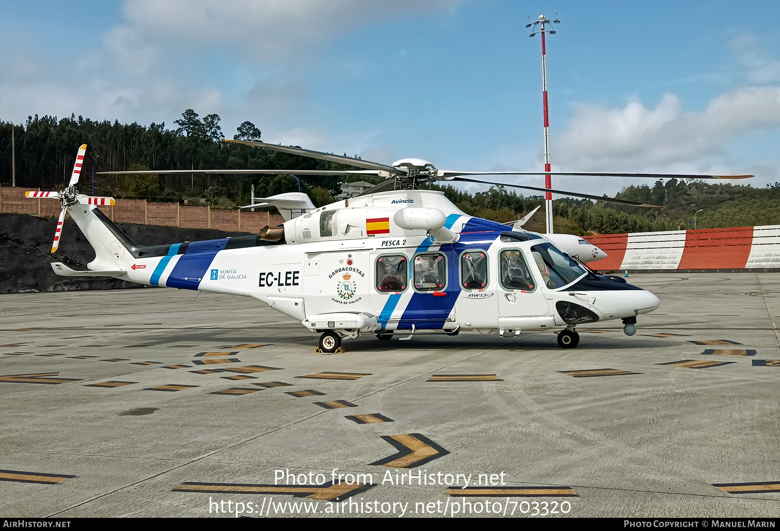 Aircraft Photo of EC-LEE | AgustaWestland AW-139 | Avincis | AirHistory.net #703320