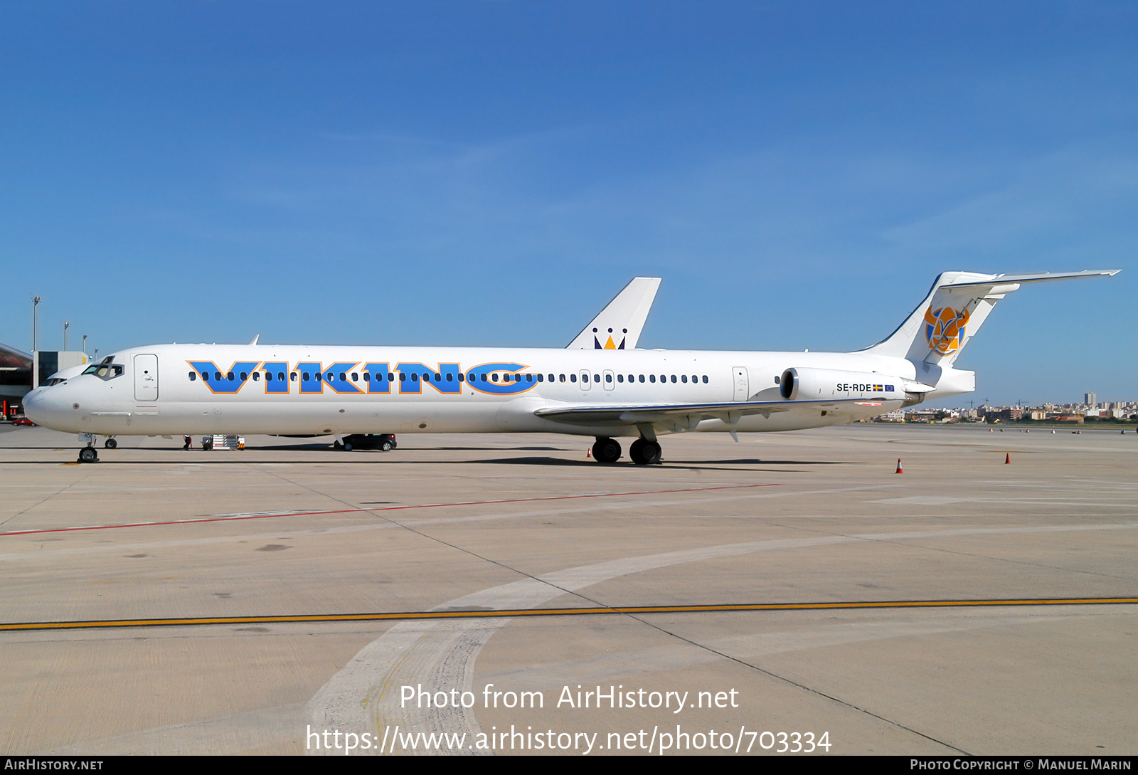 Aircraft Photo of SE-RDE | McDonnell Douglas MD-83 (DC-9-83) | Viking Airlines | AirHistory.net #703334