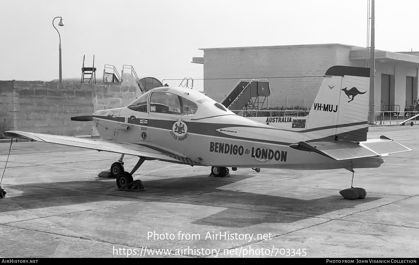 Aircraft Photo of VH-MUJ | Victa Airtourer 100 | AirHistory.net #703345