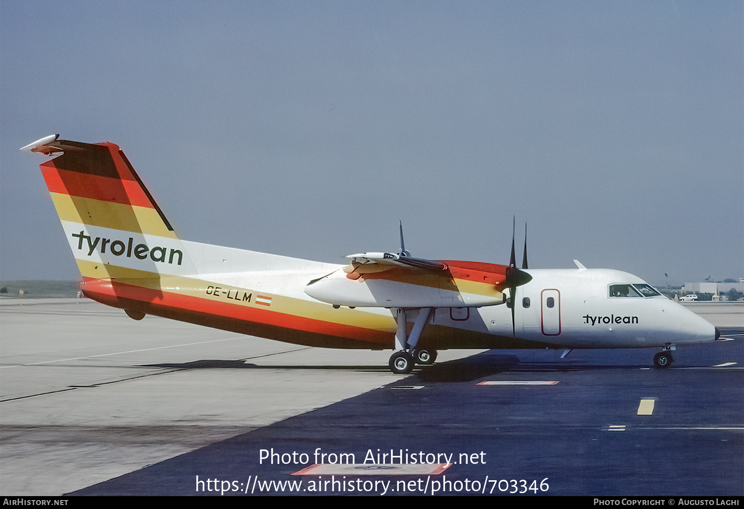 Aircraft Photo of OE-LLM | De Havilland Canada DHC-8-103 Dash 8 | Tyrolean Airways | AirHistory.net #703346