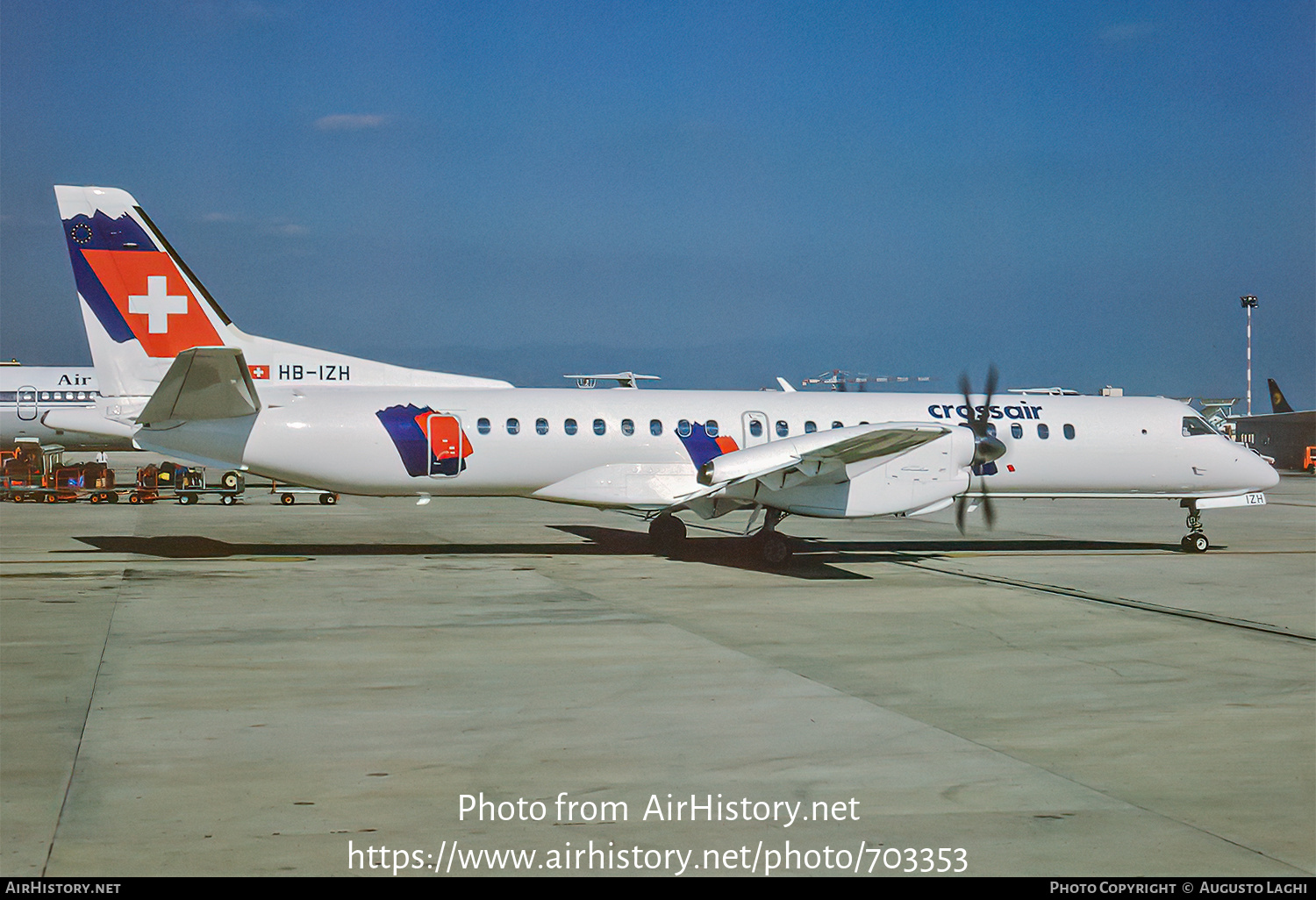 Aircraft Photo of HB-IZH | Saab 2000 | Crossair | AirHistory.net #703353