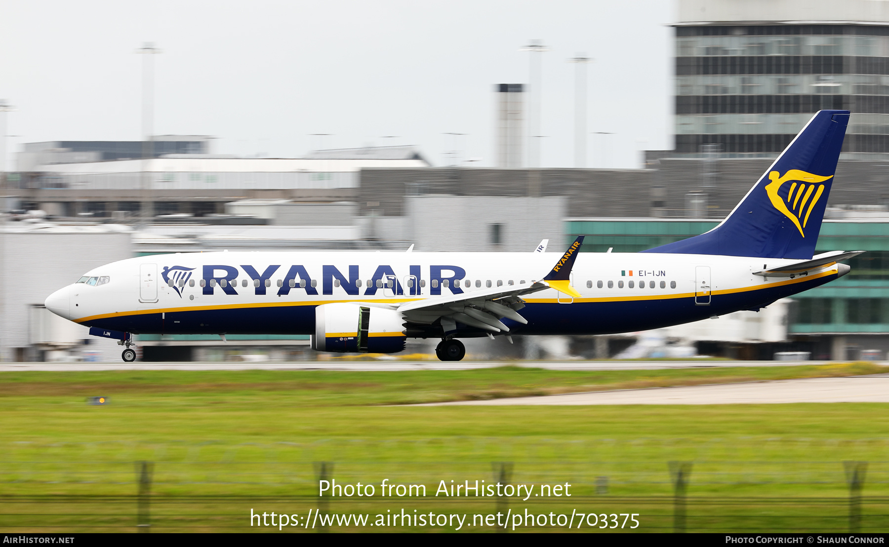 Aircraft Photo of EI-IJN | Boeing 737-8200 Max 200 | Ryanair | AirHistory.net #703375