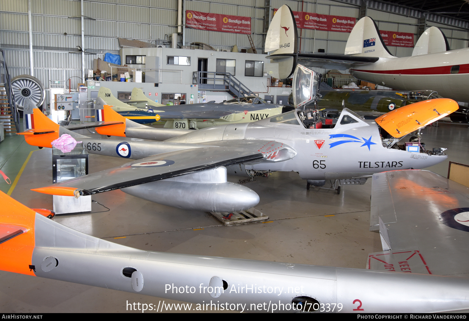 Aircraft Photo of A79-665 | De Havilland D.H. 115 Vampire T35 | Australia - Air Force | AirHistory.net #703379