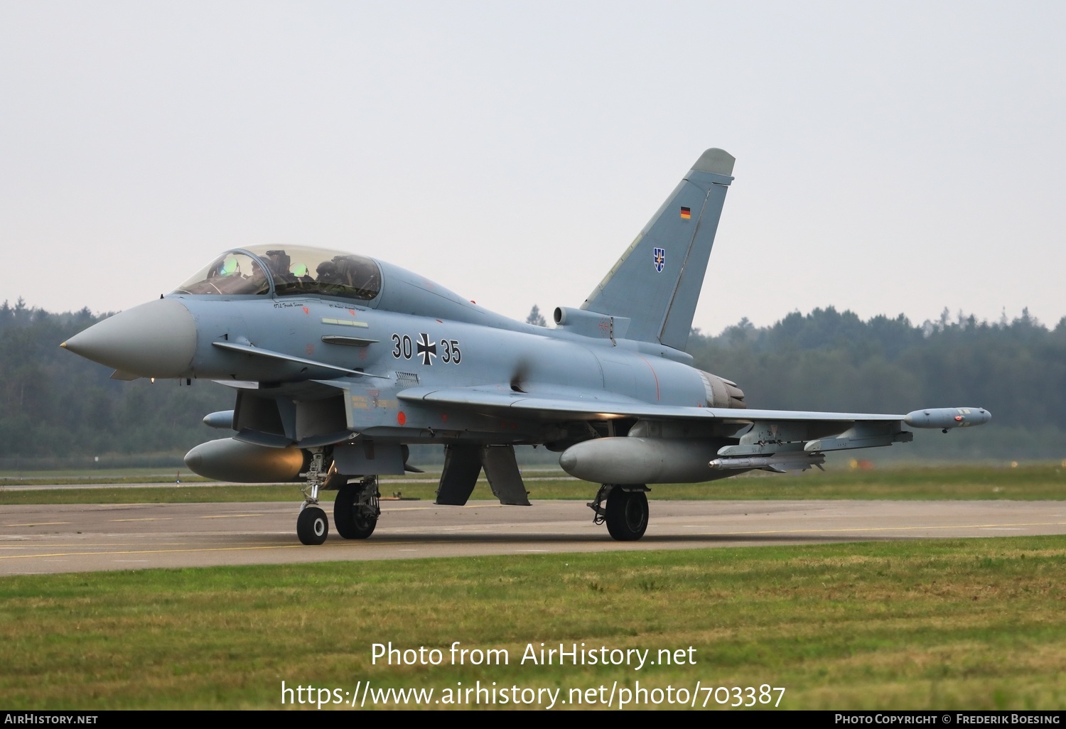 Aircraft Photo of 3035 | Eurofighter EF-2000 Typhoon T | Germany - Air Force | AirHistory.net #703387