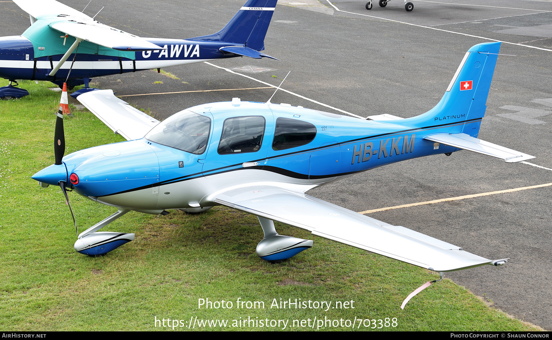 Aircraft Photo of HB-KKM | Cirrus SR-22T G5-GTS Platinum | AirHistory.net #703388