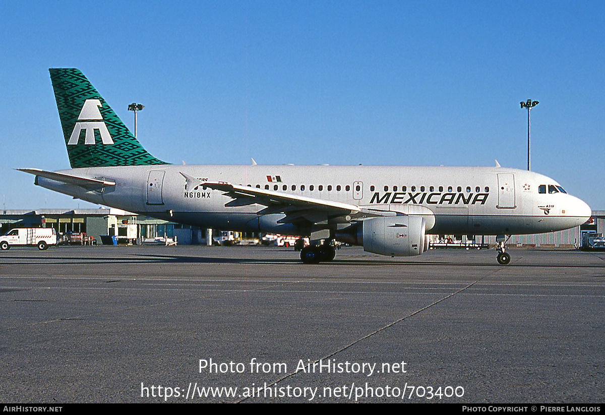 Aircraft Photo of N618MX | Airbus A319-112 | Mexicana | AirHistory.net #703400