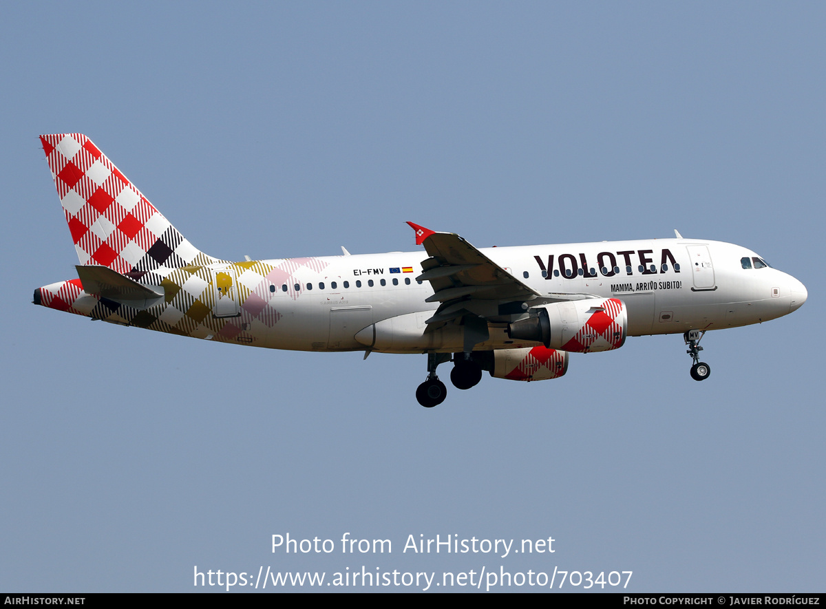 Aircraft Photo of EI-FMV | Airbus A319-111 | Volotea | AirHistory.net #703407