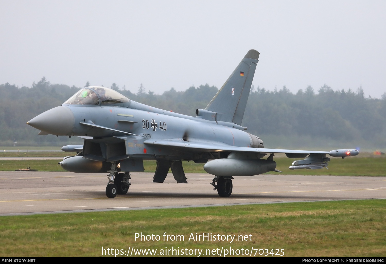 Aircraft Photo of 3040 | Eurofighter EF-2000 Typhoon S | Germany - Air Force | AirHistory.net #703425