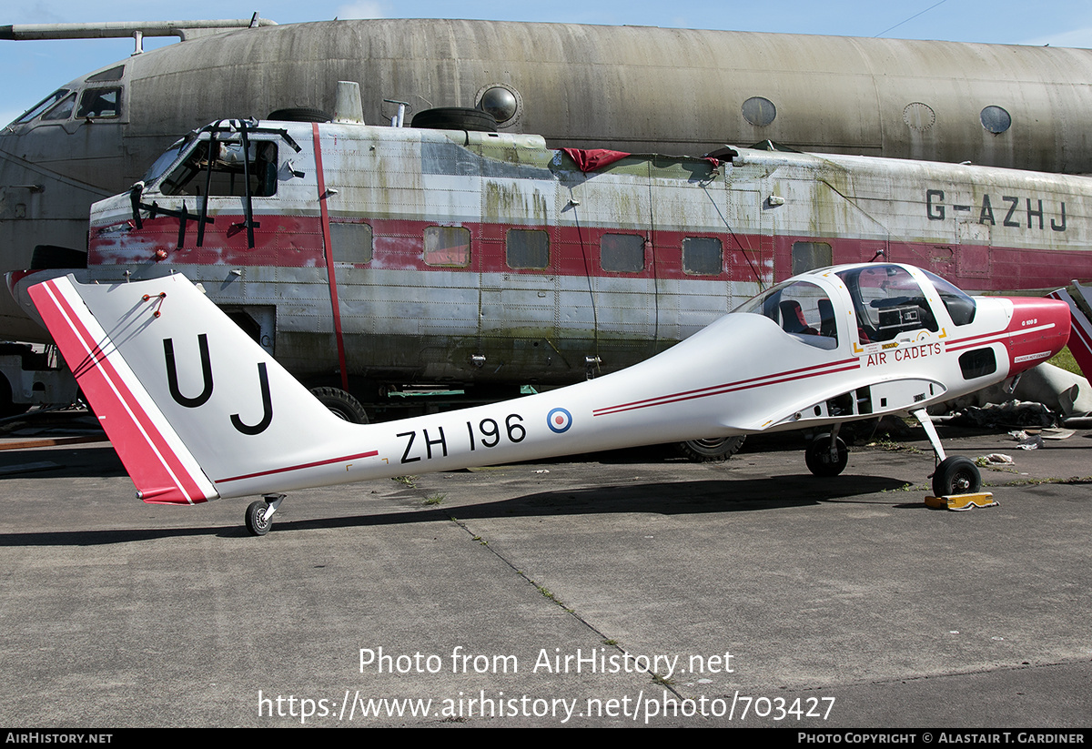 Aircraft Photo of ZH196 | Grob G-109B Vigilant T1 | UK - Air Force | AirHistory.net #703427