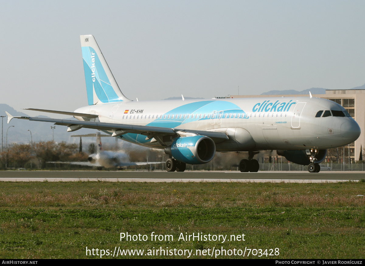 Aircraft Photo of EC-KHN | Airbus A320-216 | Clickair | AirHistory.net #703428