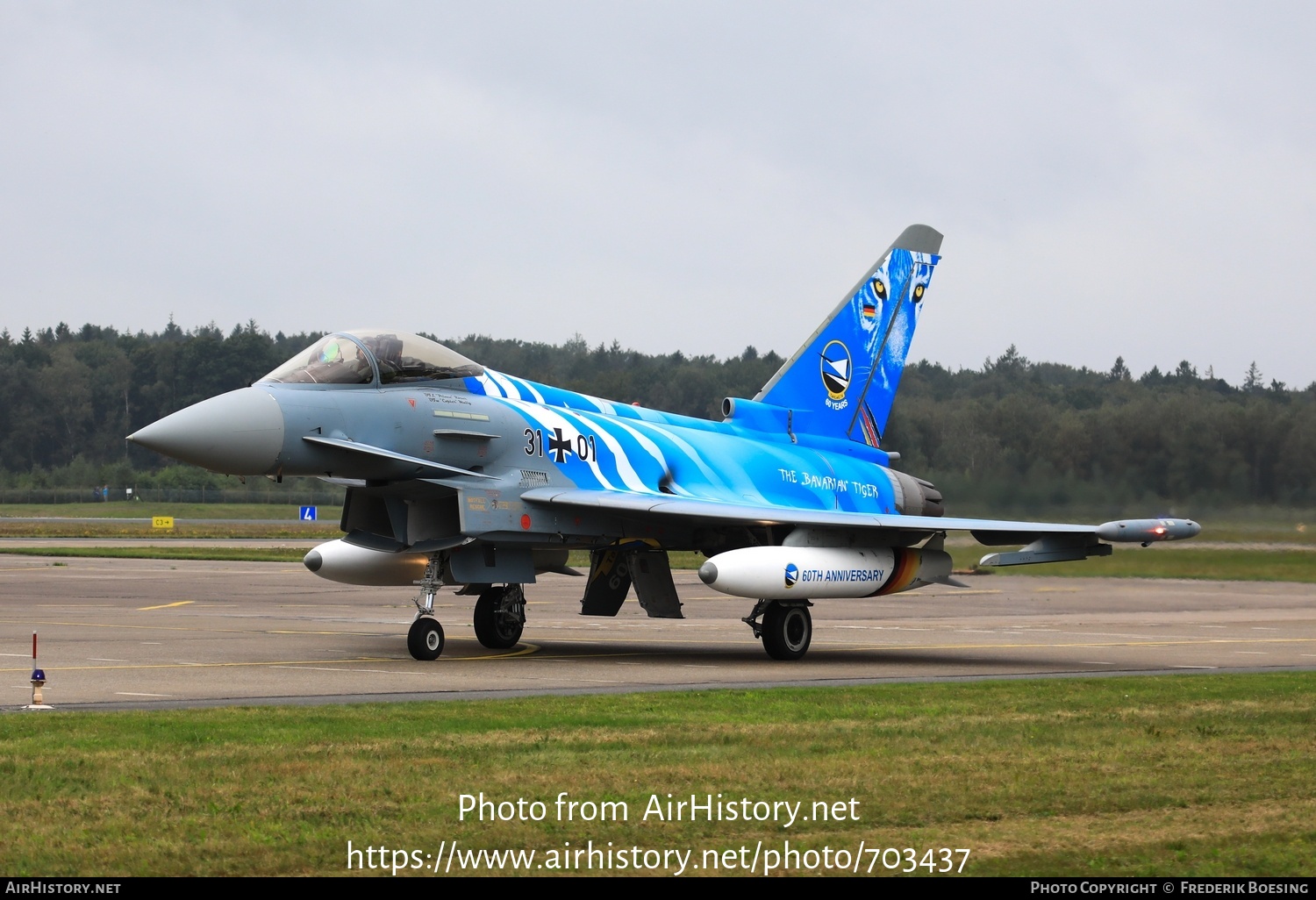 Aircraft Photo of 3101 | Eurofighter EF-2000 Typhoon S | Germany - Air Force | AirHistory.net #703437