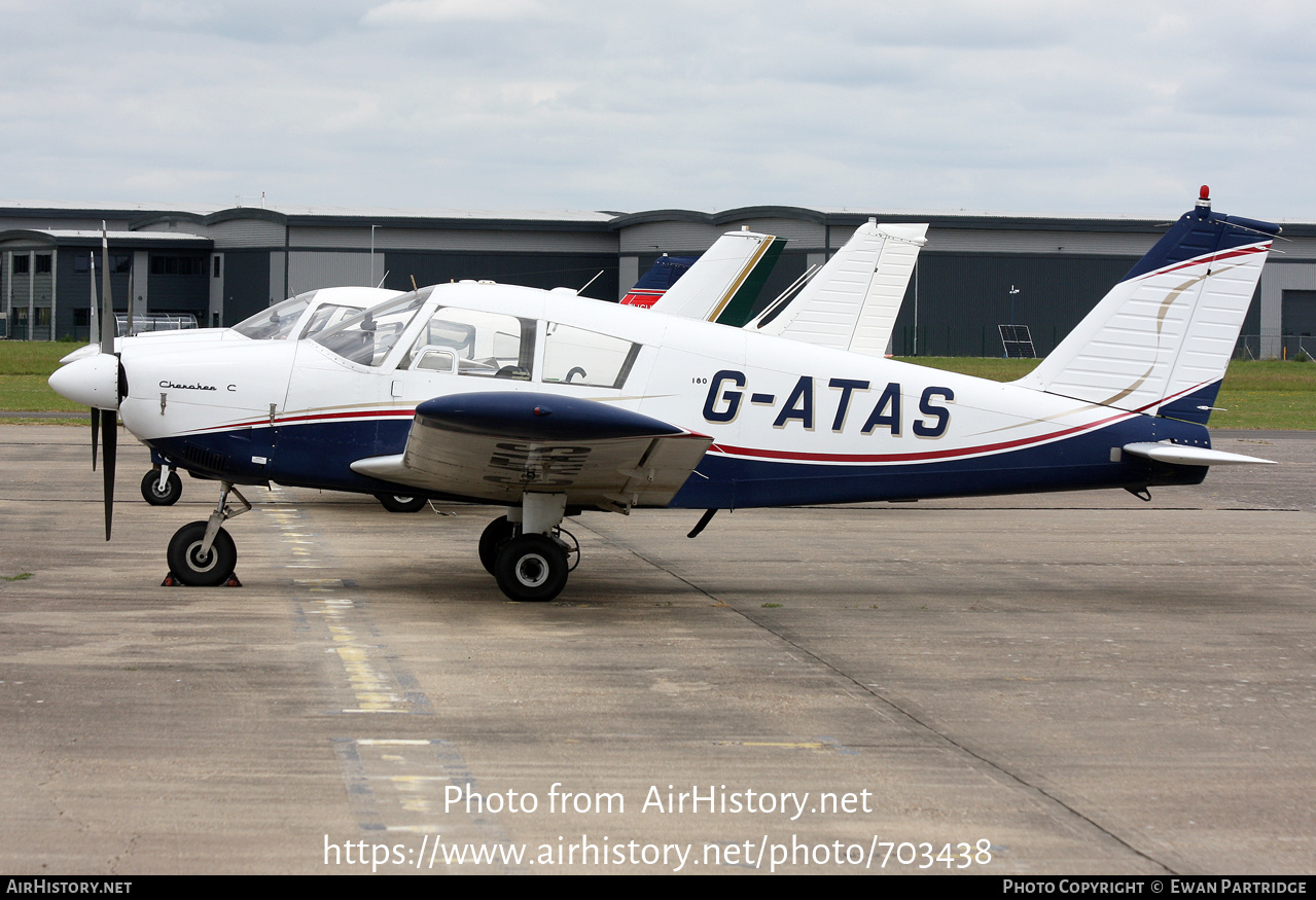 Aircraft Photo of G-ATAS | Piper PA-28-180 Cherokee C | AirHistory.net #703438