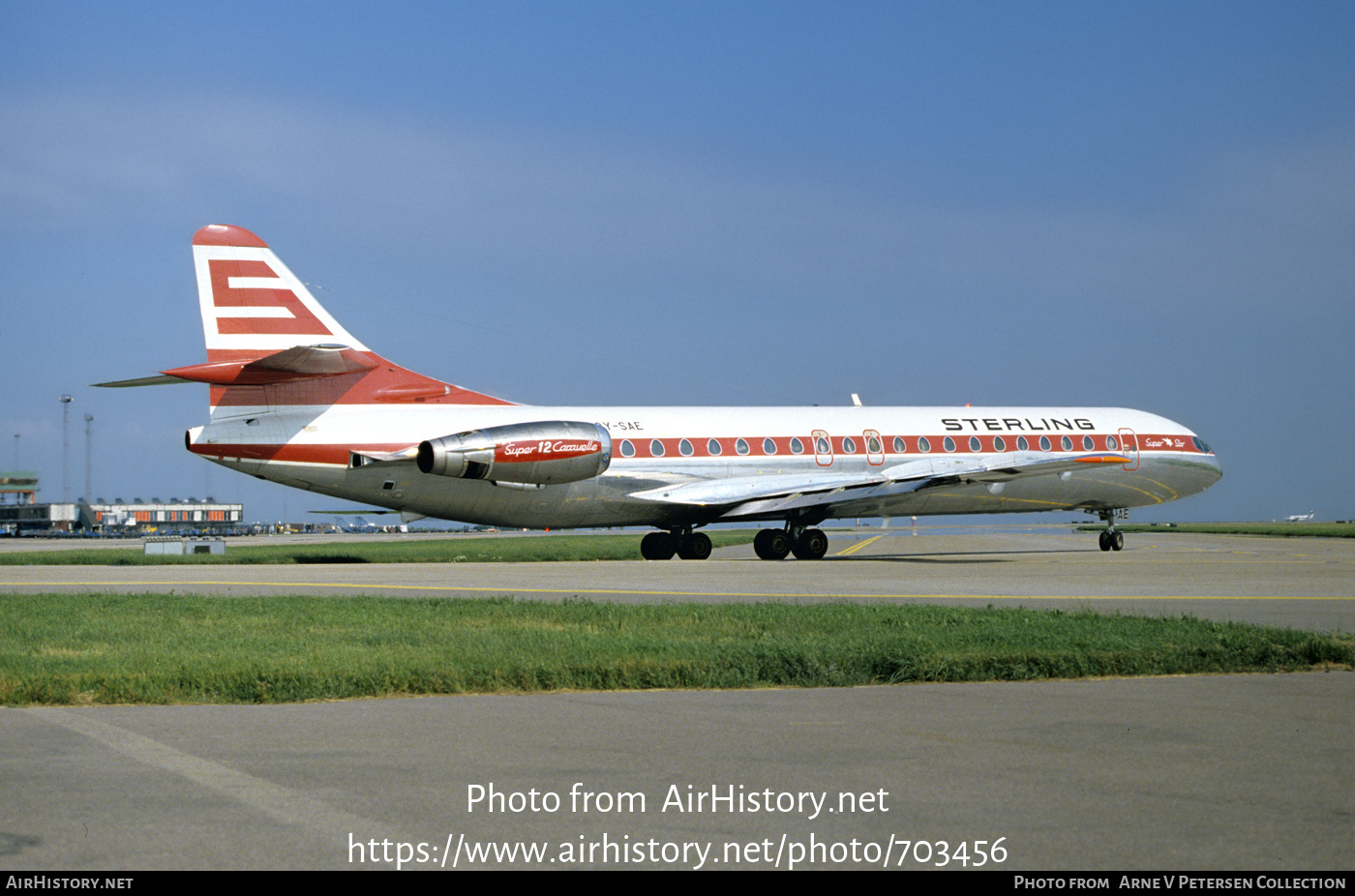 Aircraft Photo of OY-SAE | Aerospatiale SE-210 Caravelle 12 | Sterling Airways | AirHistory.net #703456