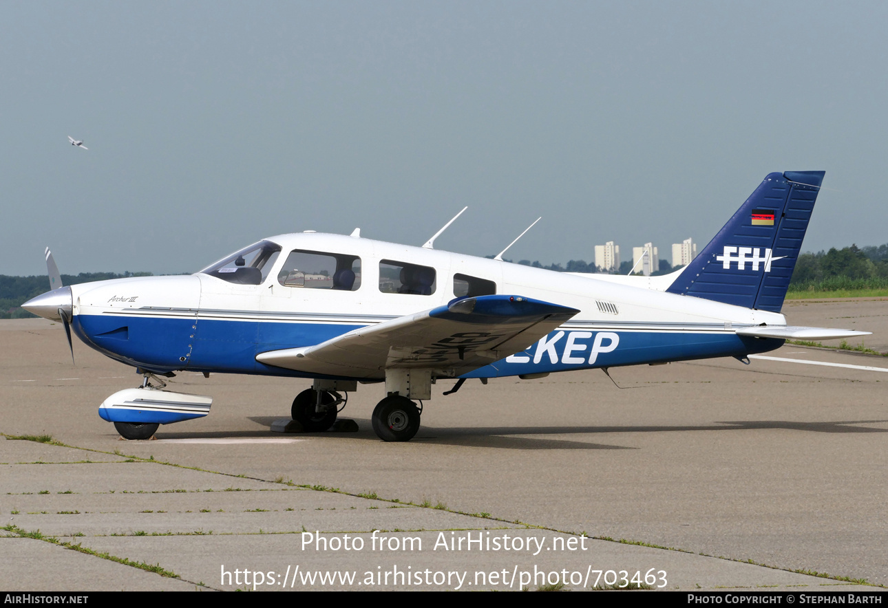 Aircraft Photo of D-EKEP | Piper PA-28-181 Archer III | FFH Aviation Training | AirHistory.net #703463