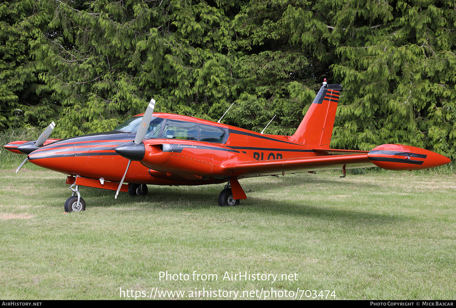 Aircraft Photo of G-BLOR | Piper PA-30-160 Twin Comanche | AirHistory.net #703474