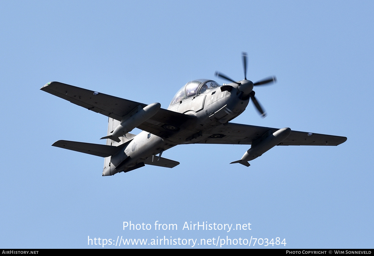 Aircraft Photo of L715 | Embraer A-29B Super Tucano | Lebanon - Air Force | AirHistory.net #703484