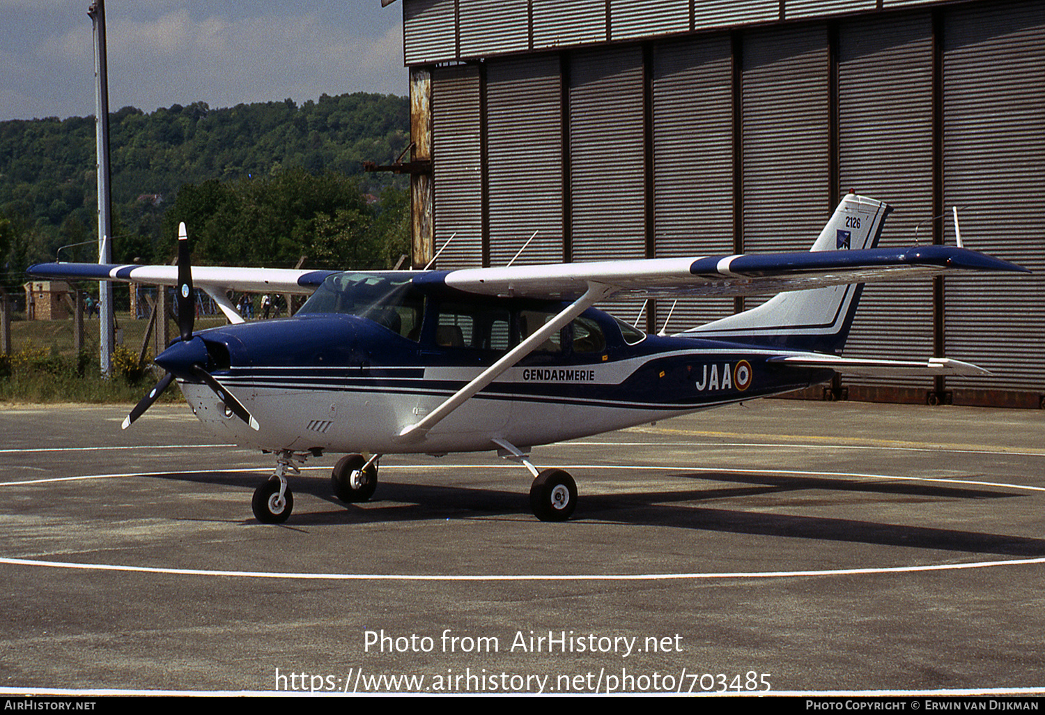 Aircraft Photo of 2126 | Cessna U206F Stationair | France - Gendarmerie | AirHistory.net #703485