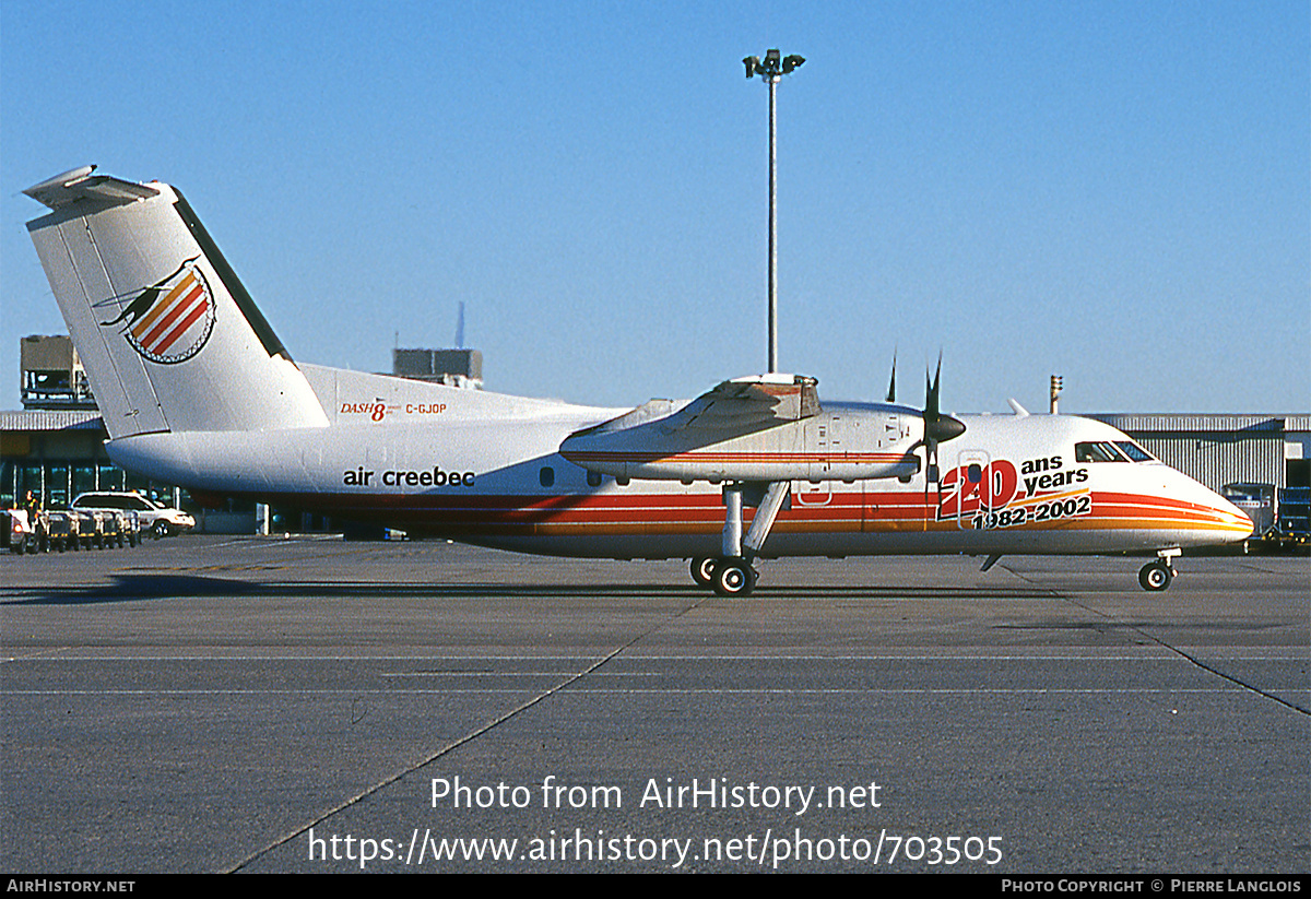 Aircraft Photo of C-GJOP | De Havilland Canada DHC-8-102 Dash 8 | Air Creebec | AirHistory.net #703505