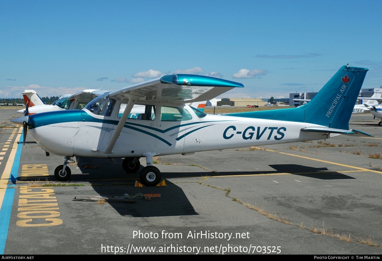 Aircraft Photo of C-GVTS | Cessna 172M Skyhawk | Principal Air | AirHistory.net #703525