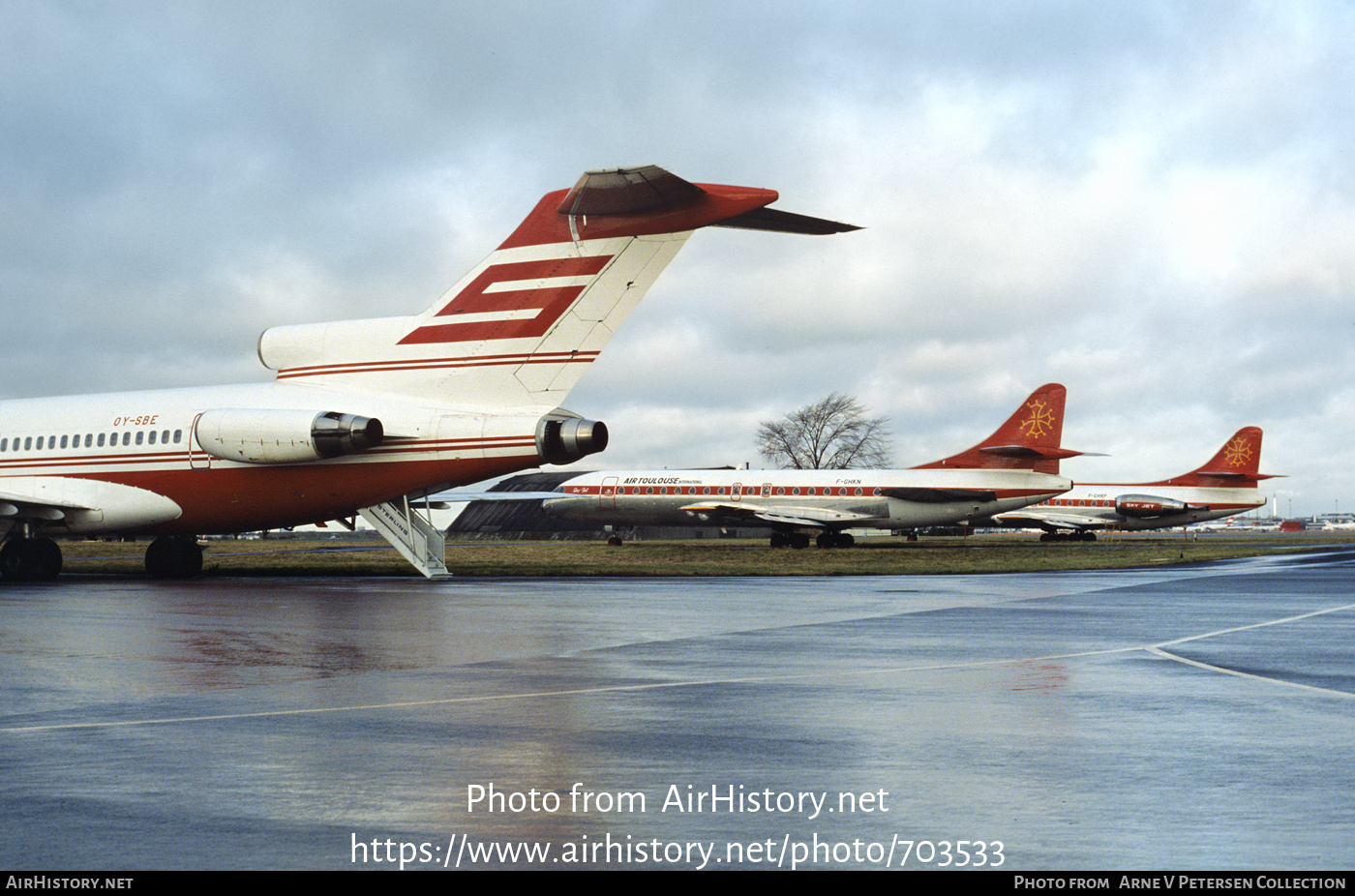 Aircraft Photo of OY-SBE | Boeing 727-2J4/Adv | Sterling Airways | AirHistory.net #703533