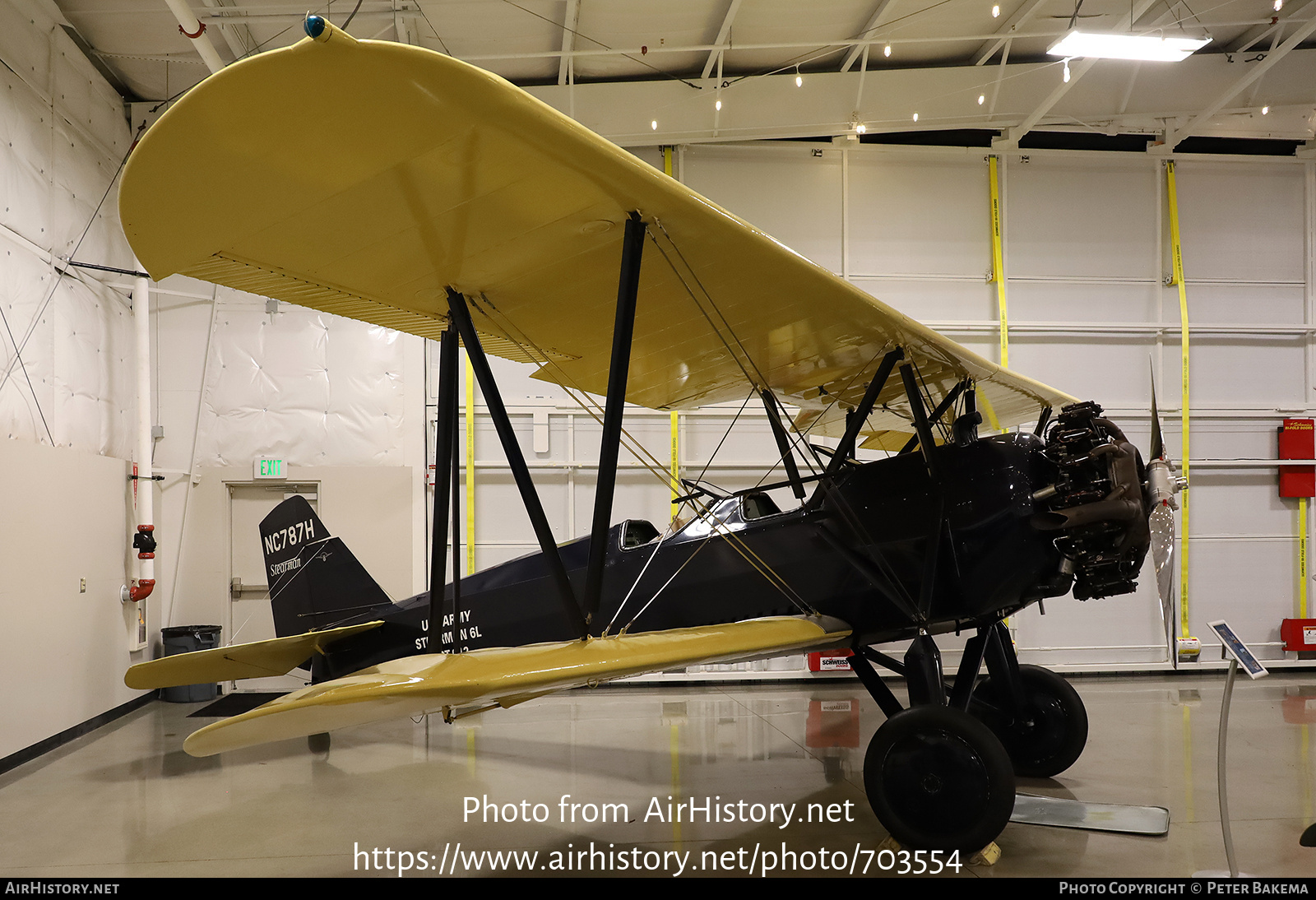 Aircraft Photo of N787H / NC787H | Stearman 6L Cloudboy | AirHistory.net #703554