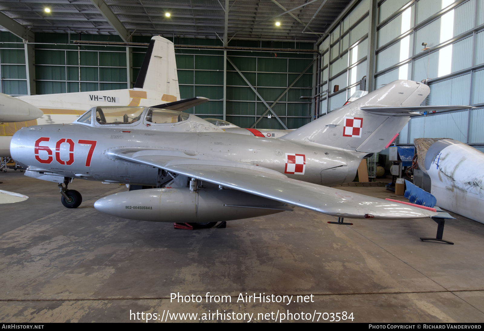 Aircraft Photo of VH-BPG | PZL-Mielec SBLim-2M (MiG-15UTI) | Poland - Air Force | AirHistory.net #703584