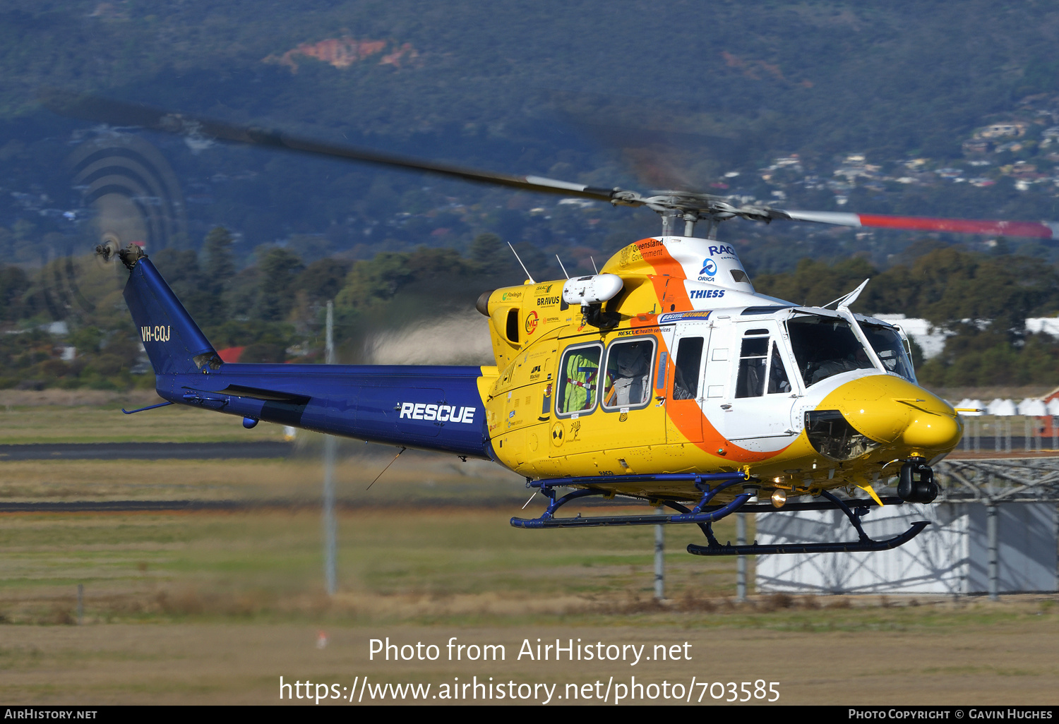 Aircraft Photo of VH-CQJ | Bell 412EP | AirHistory.net #703585