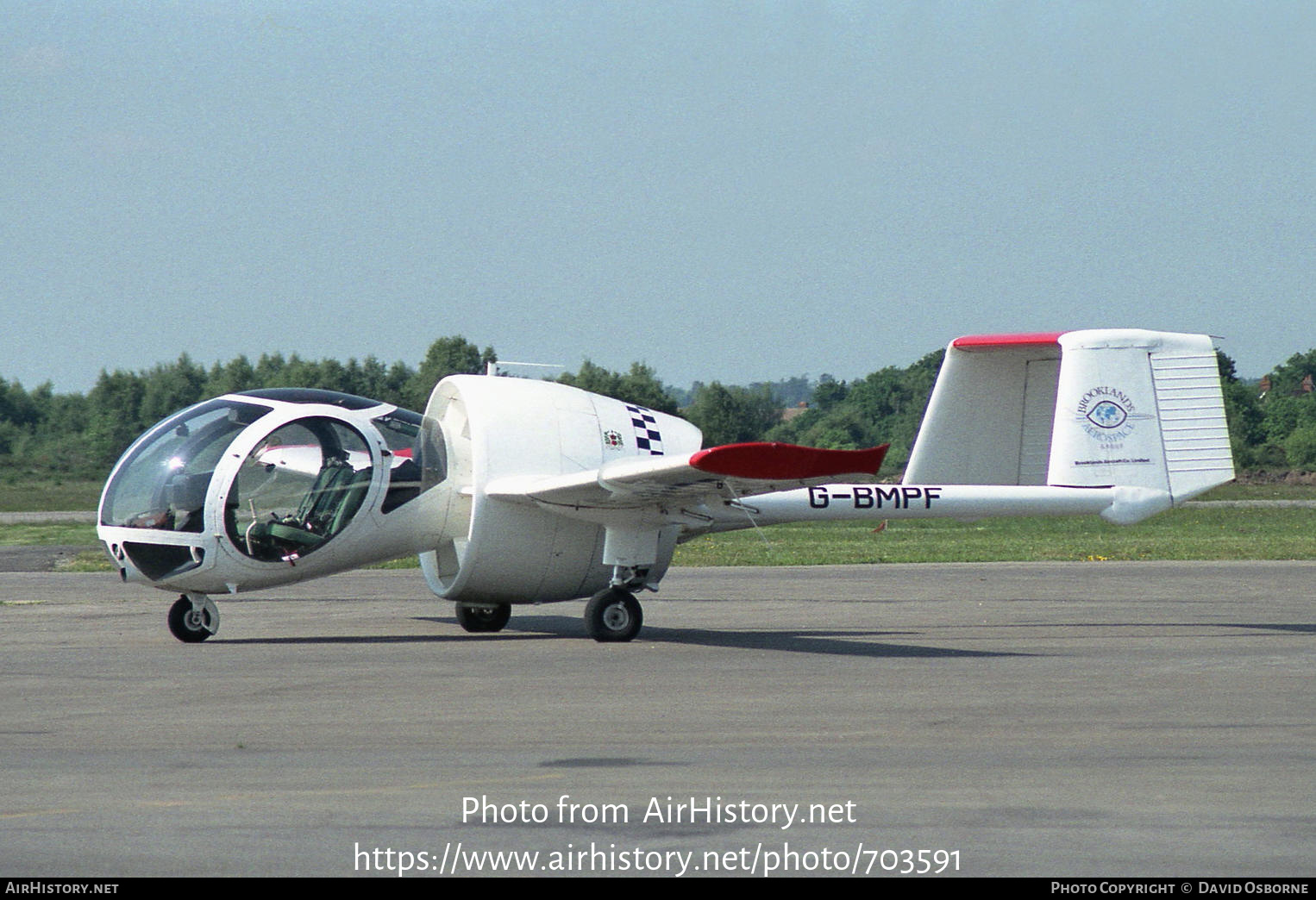 Aircraft Photo of G-BMPF | Edgley EA-7 Optica | Brooklands Aerospace Group | AirHistory.net #703591