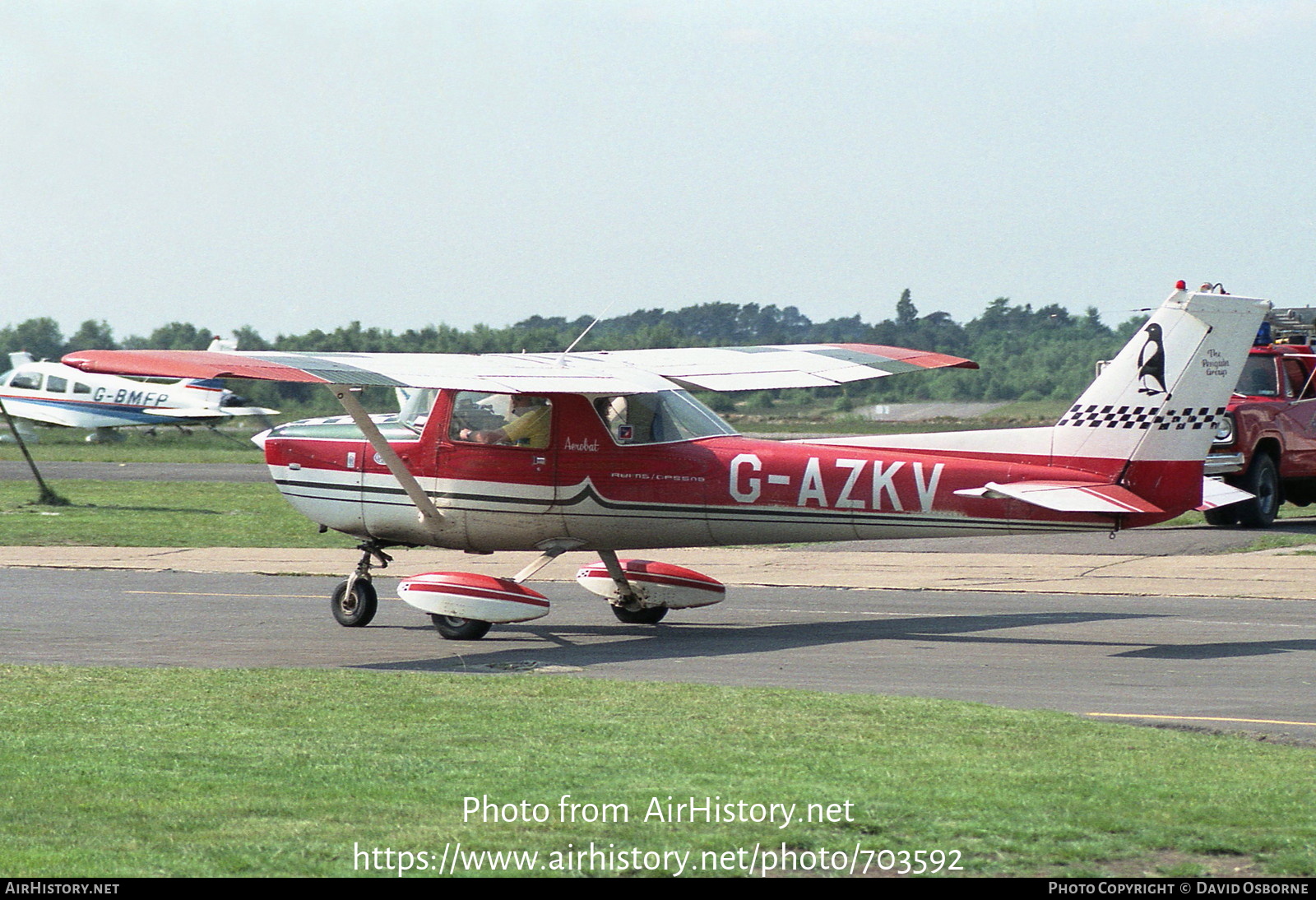 Aircraft Photo of G-AZKV | Reims FRA150L Aerobat | The Penguin Group | AirHistory.net #703592