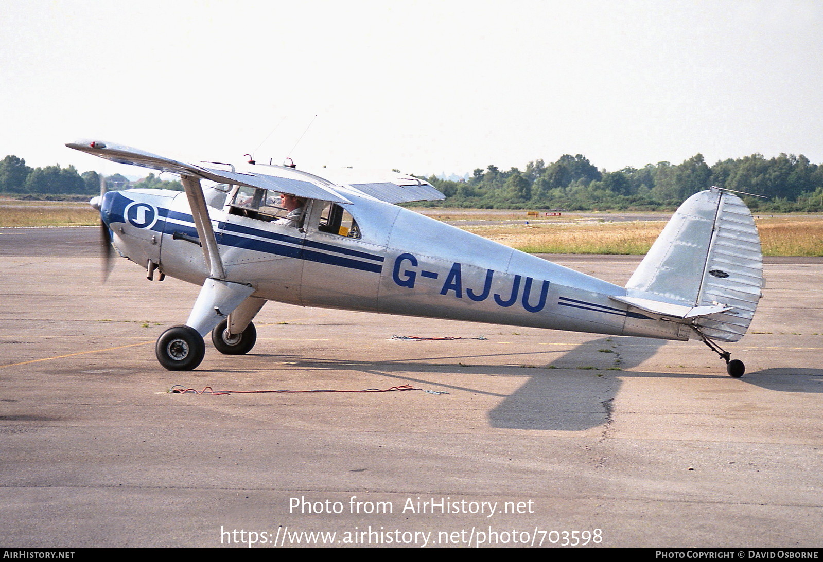 Aircraft Photo of G-AJJU | Luscombe 8E Silvaire Deluxe | AirHistory.net #703598