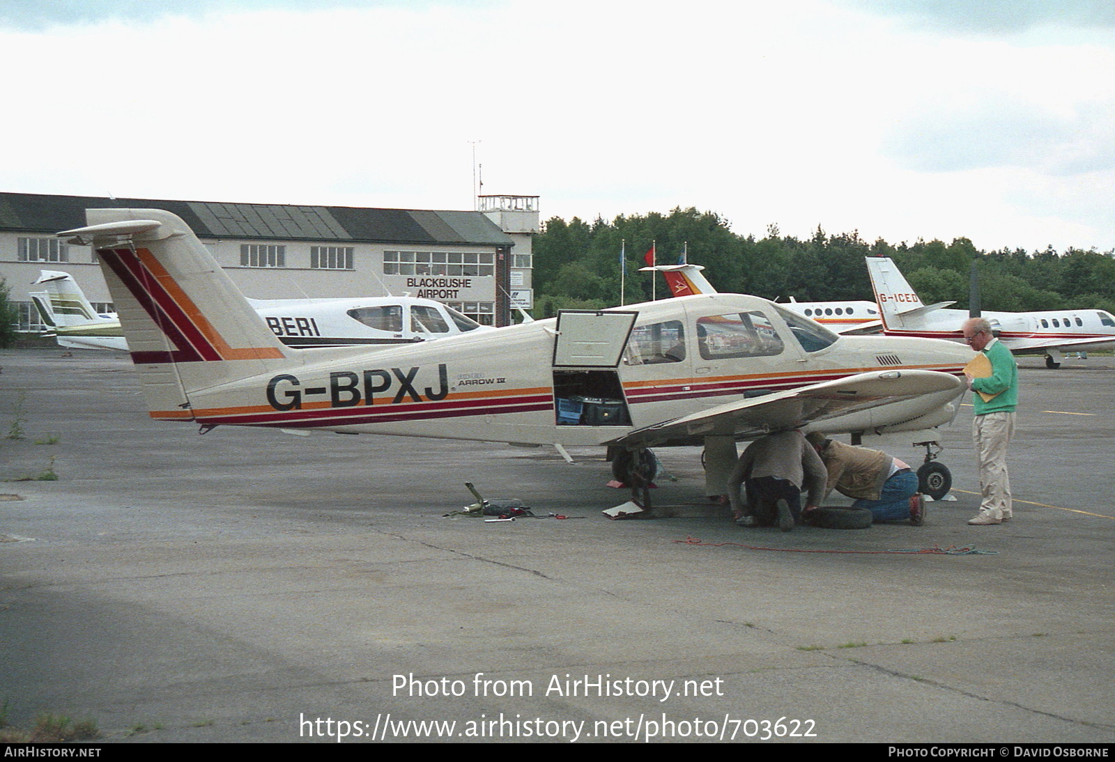 Aircraft Photo of G-BPXJ | Piper PA-28RT-201T Turbo Arrow IV | AirHistory.net #703622