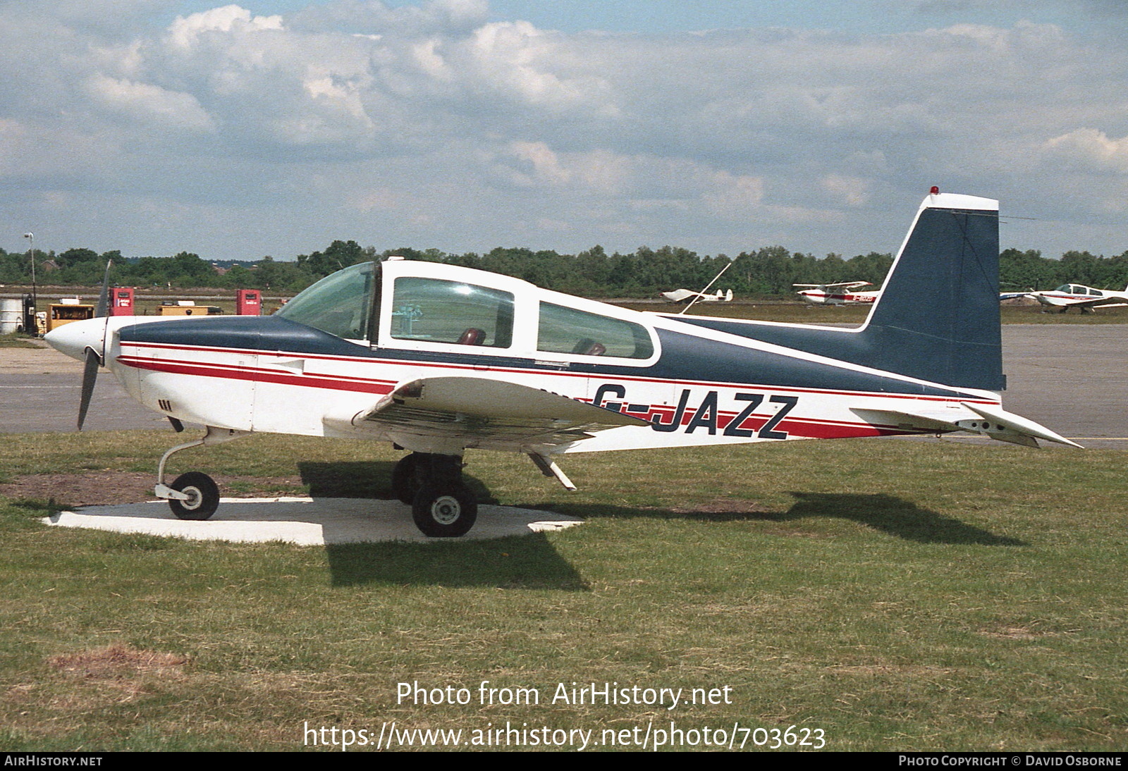 Aircraft Photo of G-JAZZ | Gulfstream American AA-5A Cheetah | AirHistory.net #703623