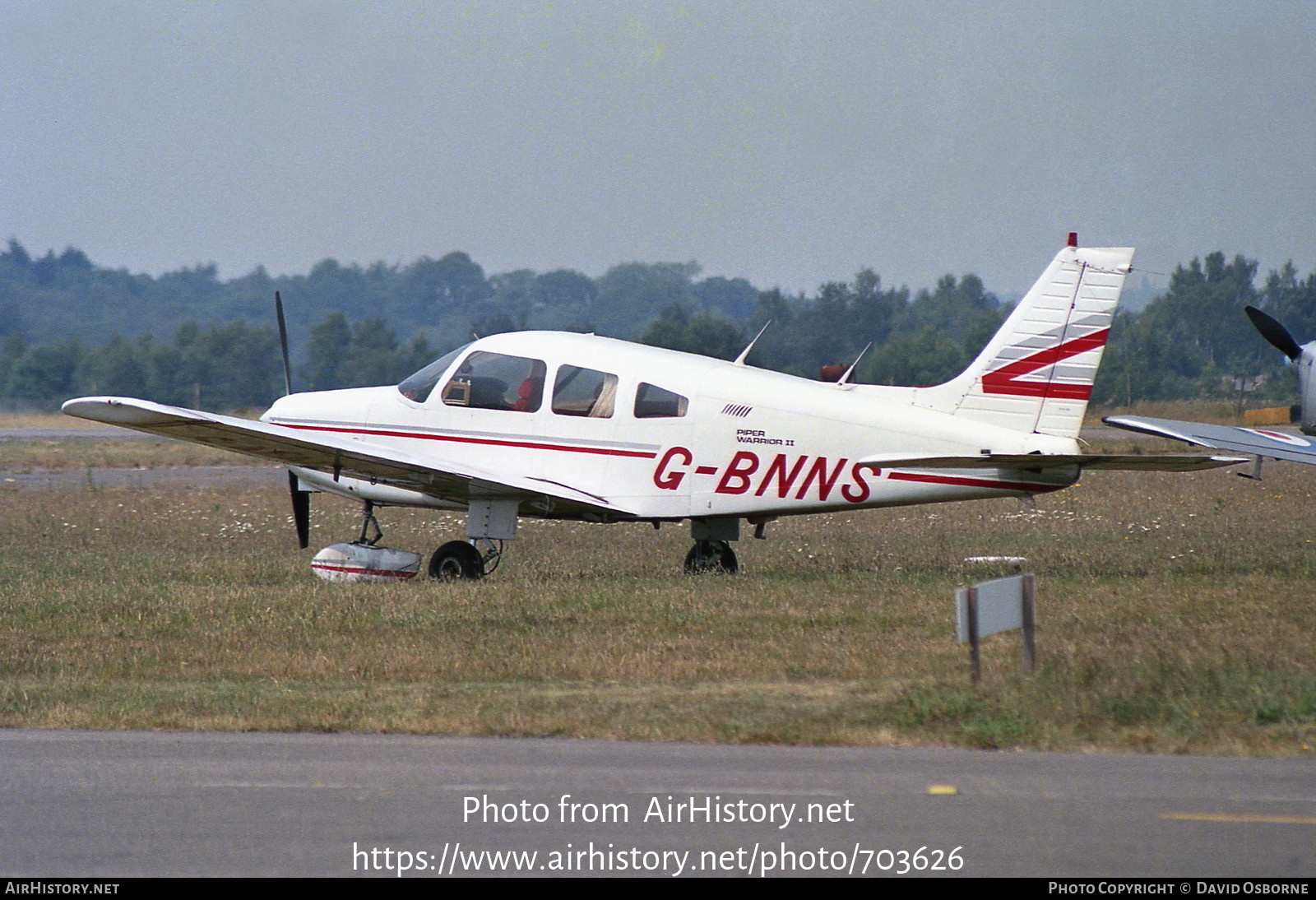 Aircraft Photo of G-BNNS | Piper PA-28-161 Cherokee Warrior II | AirHistory.net #703626