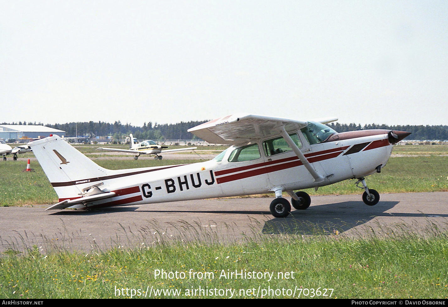 Aircraft Photo of G-BHUJ | Cessna 172N Skyhawk 100 II | AirHistory.net #703627